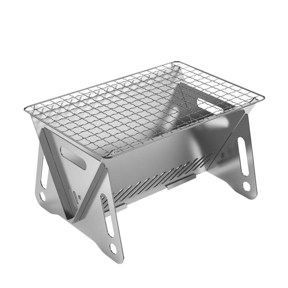 Outdoor Grill aus Edelstahl