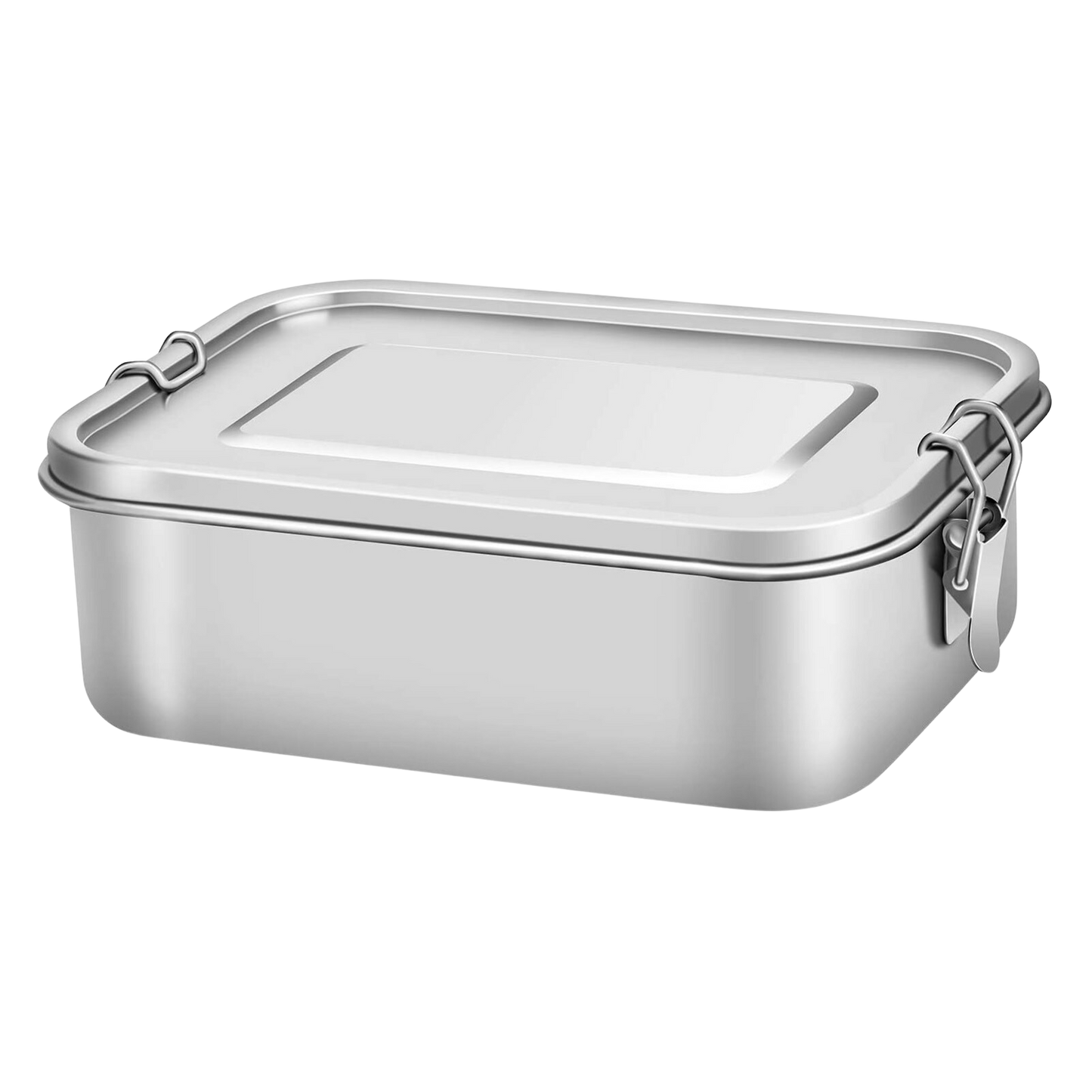 Brotdose aus Edelstahl