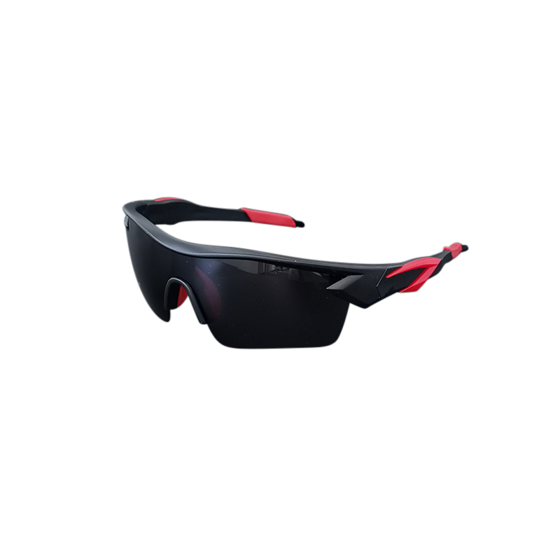 Fahrradbrille mit verspiegeltem Glas